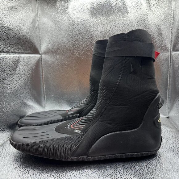 Size 12 - O\'Neill Heat Black Mens‎ Comfort Classic 3mm Split Toe Pull On Boots